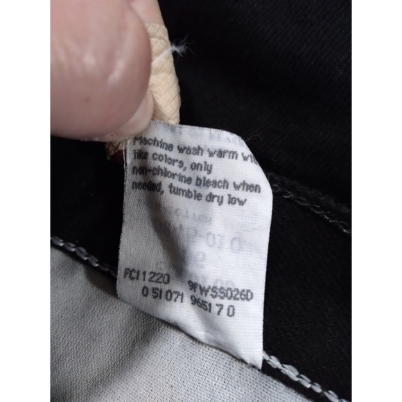 Wrangler black jean shorts waist 36 - Picture 5 of 7